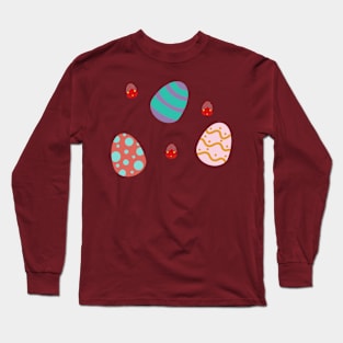 Easter Eggs Dancing Long Sleeve T-Shirt